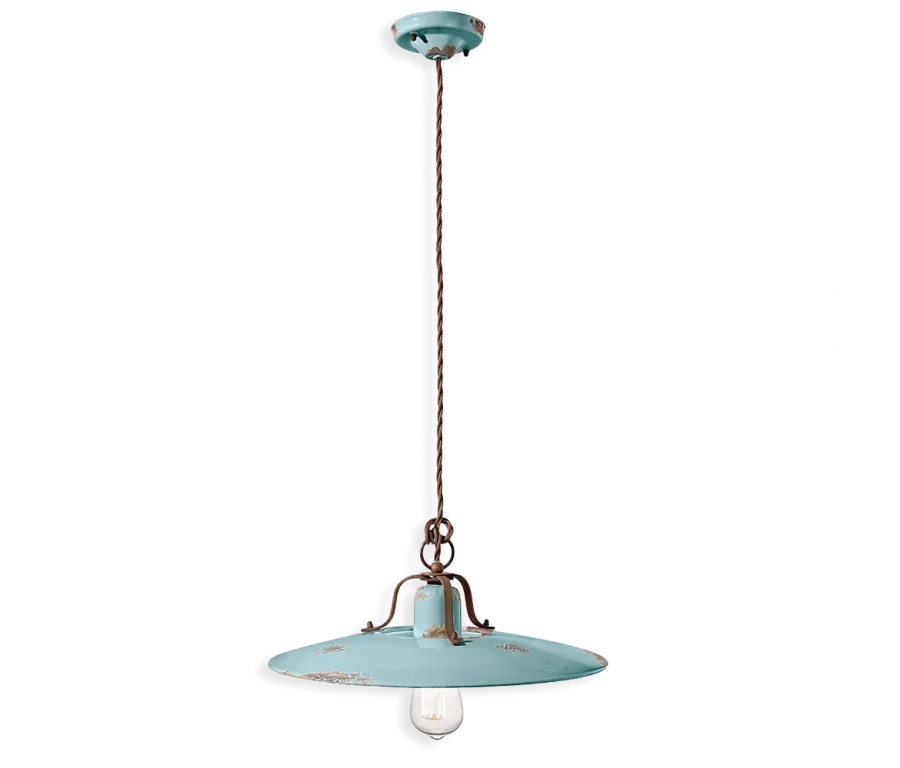 obrazek 1 Elegancka włoska lampa wisząca retro
