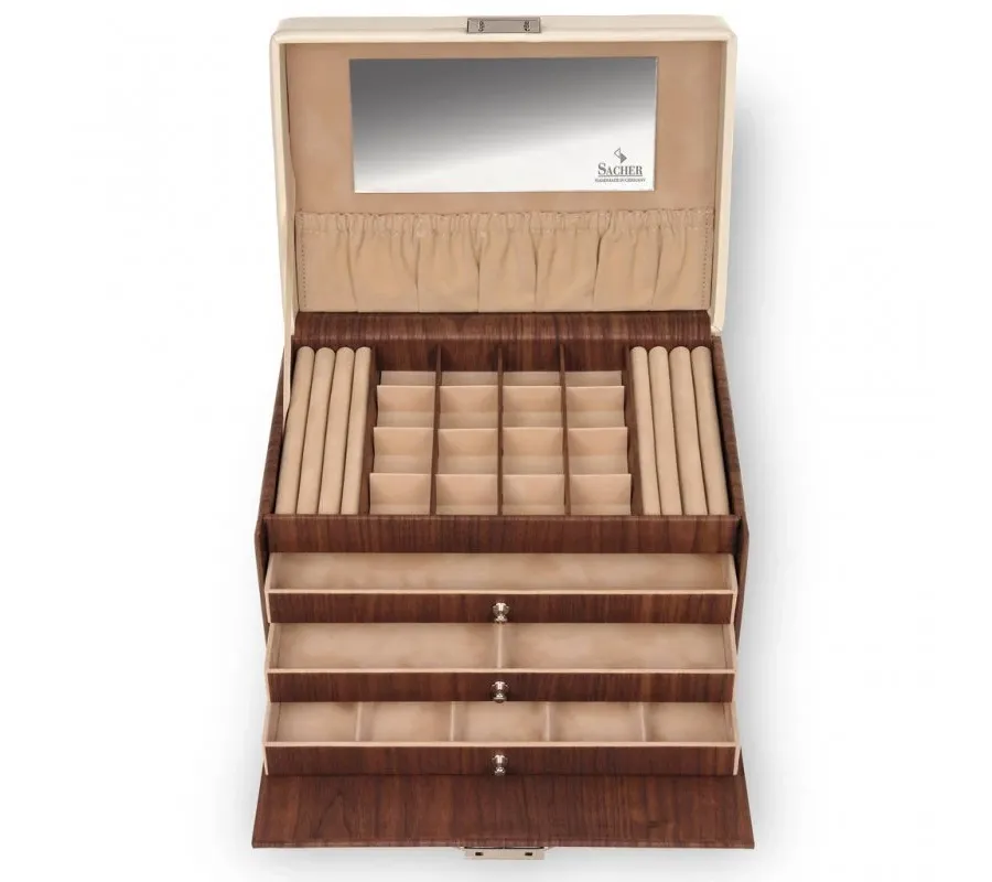 obrazek 2 Elegancki kuferek z 3 szufladkami - Sacher