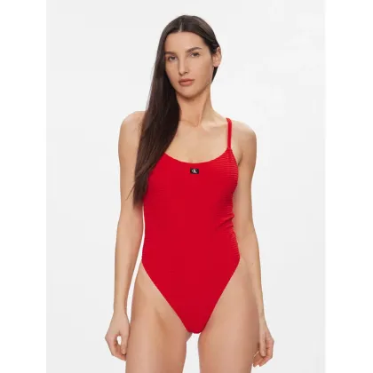 Zdjęcie Calvin Klein Swimwear Strój kąpielowy KW0KW02475 Czerwony