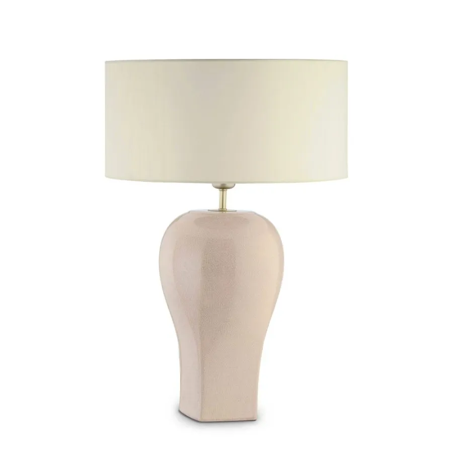 obrazek 1 Piękna lampa stołowa z ceramiki H.47xL.27xP.27 cm