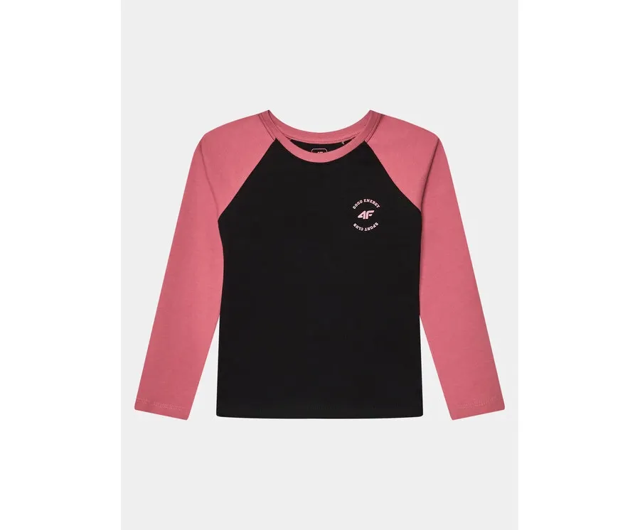 obrazek 1 4F Bluzka 4FJAW23TLONF143 Różowy Regular Fit