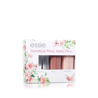 Zdjęcie essie Bridal Coffret Goodbye Miss. Hello Mrs. Zestaw lakierów do paznokci 1 szt.
