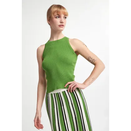 Zdjęcie Top damski prążkowany Olimpo WEEKEND MAX MARA Weekend Max Mara