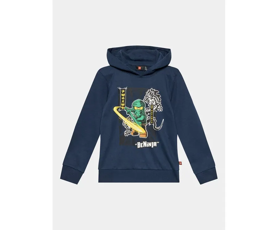 obrazek 1 LEGO Bluza 12010824 Granatowy Regular Fit