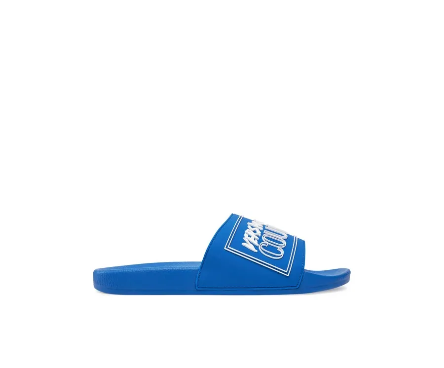 obrazek 1 Versace Jeans Couture Klapki 78YA3SQ3 Niebieski