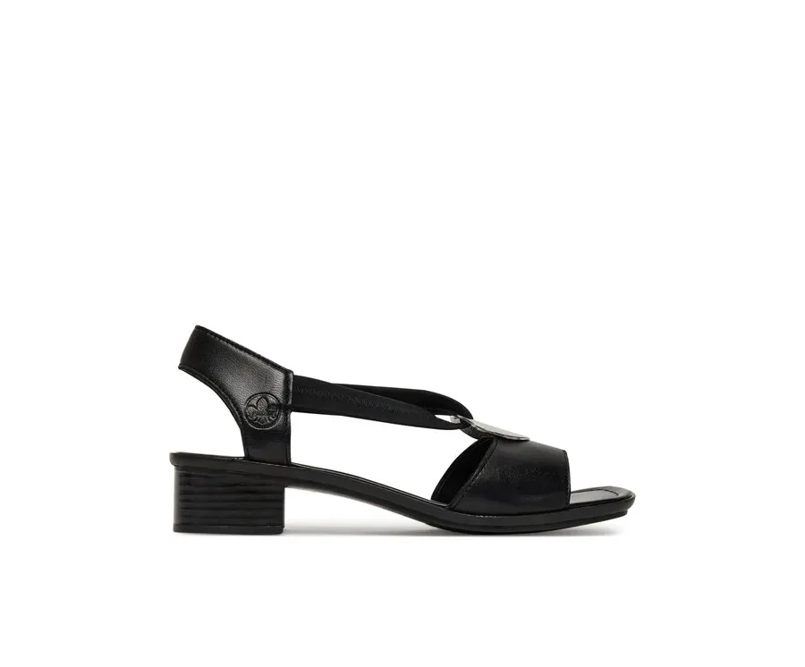 obrazek 1 Rieker Sandały 62662-01 Czarny