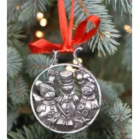 Picture Festive Christmas tree decoration - a unique Christmas gift