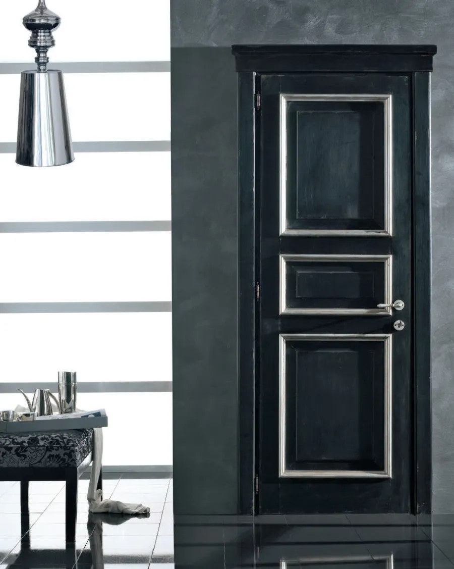 obrazek 1 Drewniane prowansalskie drzwi ręcznie zdobione - Interiors Italia