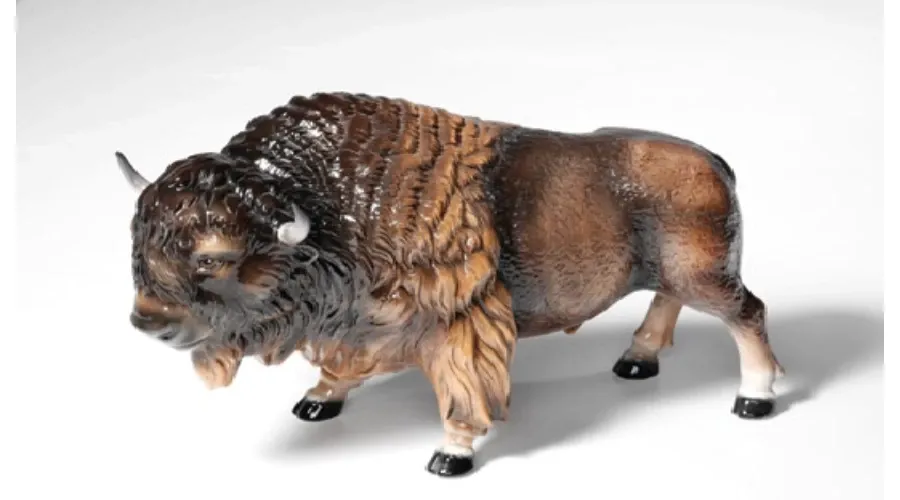 obrazek 1 Wyjątkowa ceramiczna figura bizona - Il Gattopardo