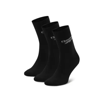Zdjęcie Reebok Zestaw 3 par wysokich skarpet unisex R0367-SS24 (3-pack) Czarny