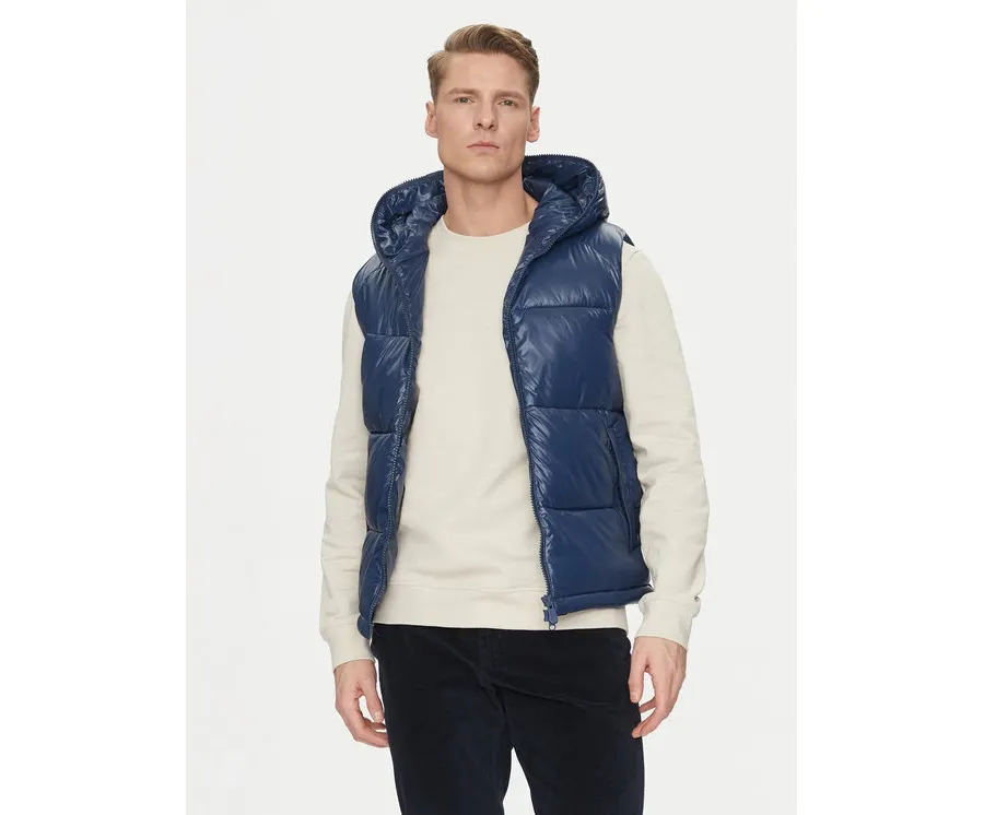 obrazek 1 Save The Duck Kamizelka D80296M LUCK19 Granatowy Regular Fit