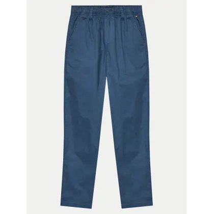 Zdjęcie Tommy Hilfiger Spodnie materiałowe Monotype KB0KB09146 Niebieski Regular Fit