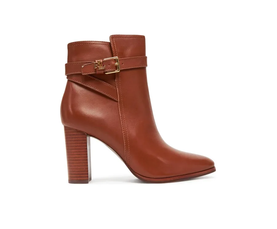 obrazek 1 LAUREN RALPH LAUREN Botki 802974475001 Brązowy