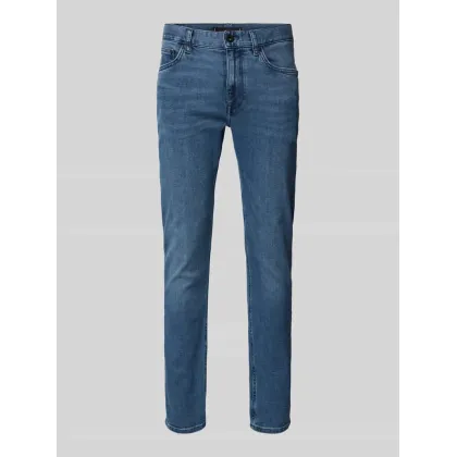 Zdjęcie Jeansy o kroju slim fit z 5 kieszeniami