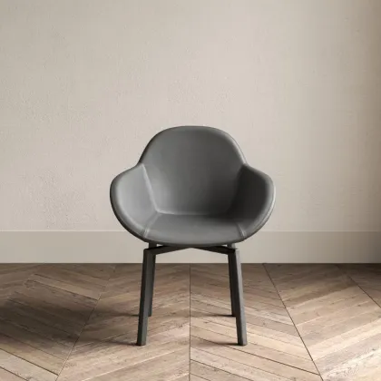 Zdjęcie Fotel do salonu, obracany, elegancki, nietypowy, skórzany