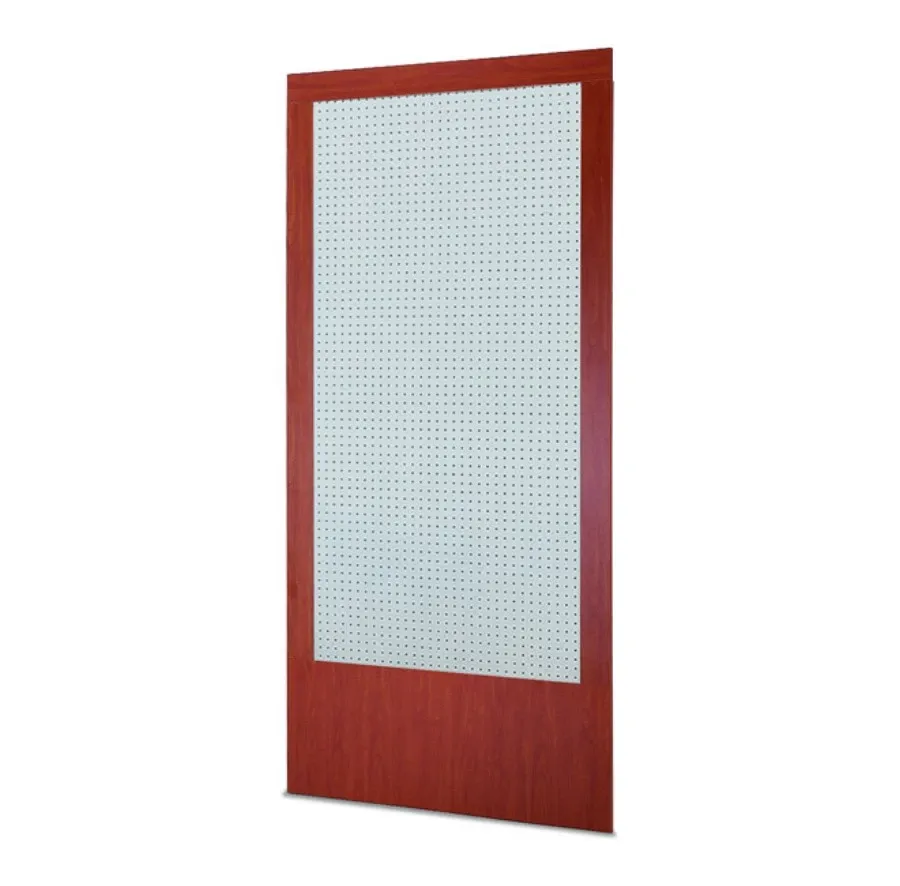 obrazek 1 Wysoki panel z blachy perforowanej do sklepu
