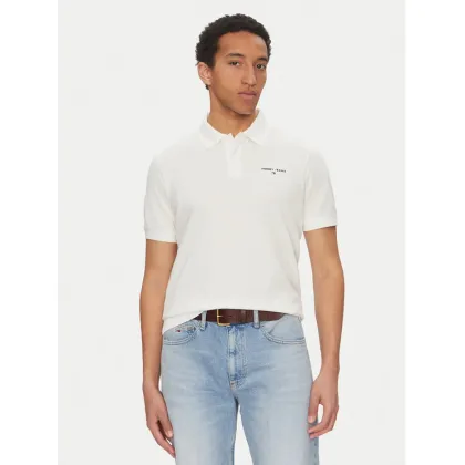 Zdjęcie Tommy Jeans Polo Linear DM0DM20914 Biały Regular Fit