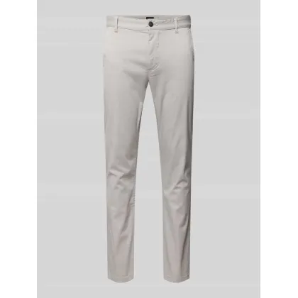 Zdjęcie Chinosy o kroju slim fit z wpuszczanymi kieszeniami