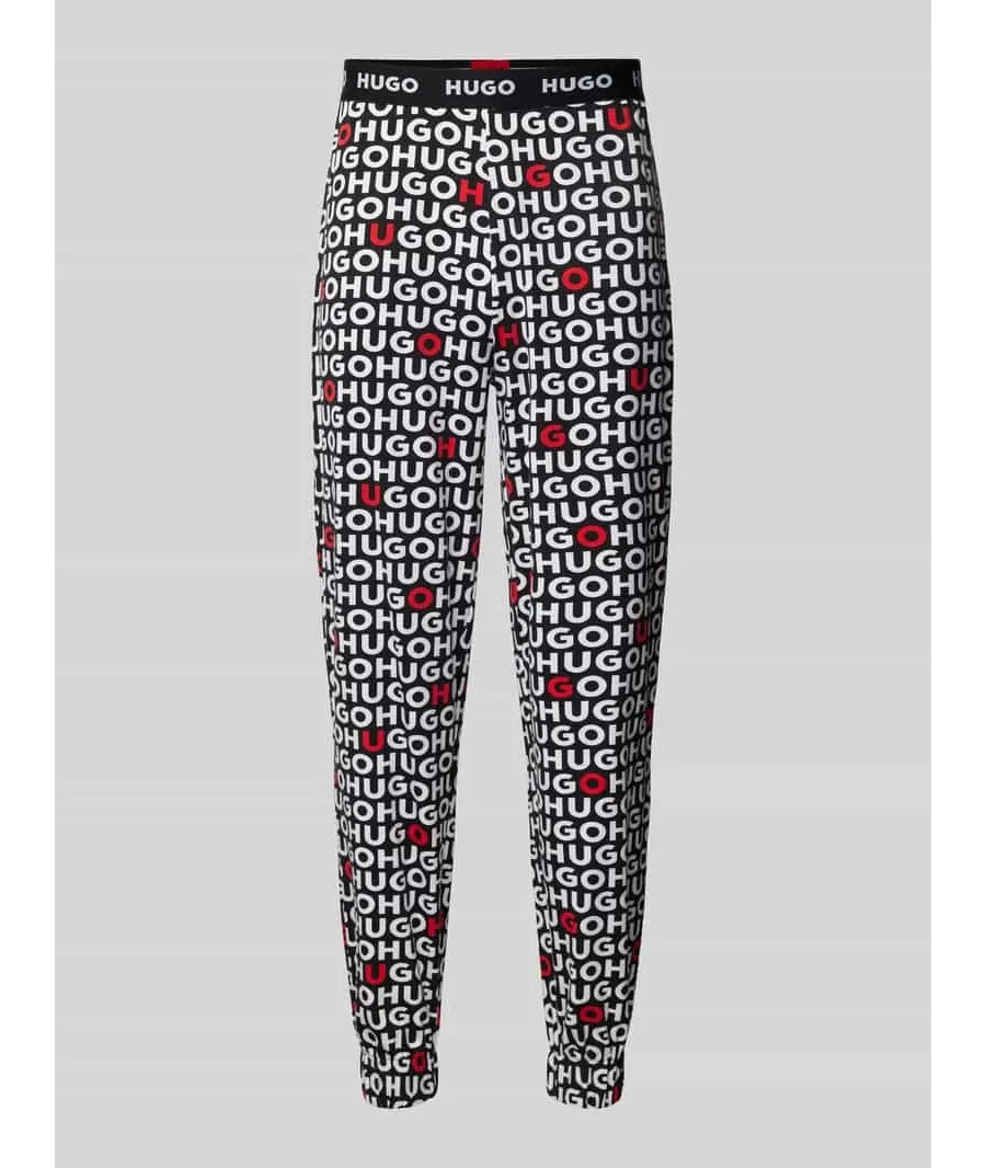 obrazek 1 Spodnie dresowe o kroju regular fit z paskiem z logo model ‘Tortuga’