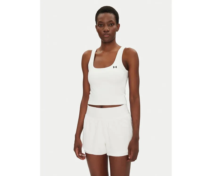 obrazek 1 Under Armour Top Motion 6007656 Biały Slim Fit