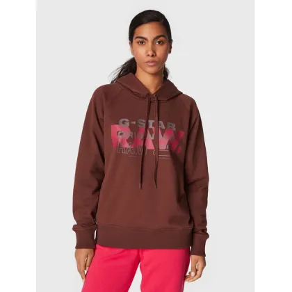 Zdjęcie G-Star Raw Bluza Raglan D22117-A613-D312 Brązowy Regular Fit