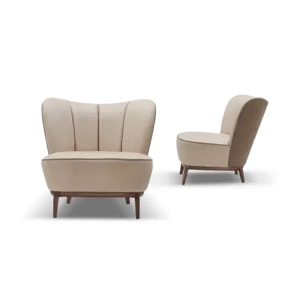 Zdjęcie Gustowny, włoski fotel do salonu - Ulivi Salotti