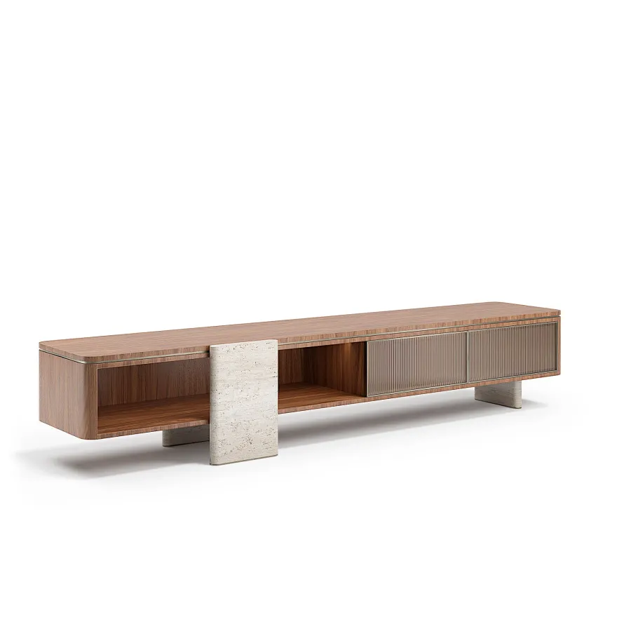 obrazek 11 Luksusowa modernistyczna szafka RTV do salonu - prosto z Włoch