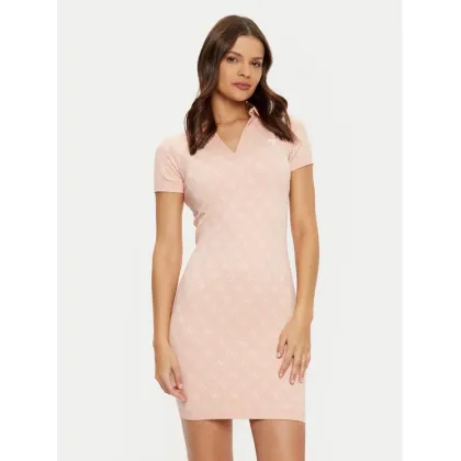 Zdjęcie Guess Sukienka dzianinowa V5RK02 Z3LF0 Różowy Regular Fit