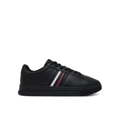 Zdjęcie Tommy Hilfiger Sneakersy Modern Cupsole Stripes Lth FM0FM05406 Czarny