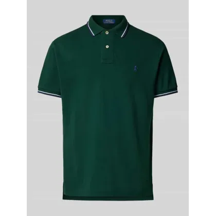 Zdjęcie Koszulka polo o kroju custom slim fit z wyhaftowanym logo