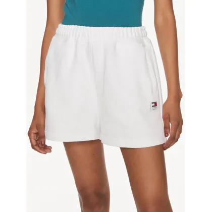 Zdjęcie Tommy Jeans Szorty sportowe New Cls DW0DW17772 Biały Relaxed Fit