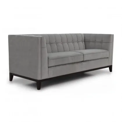 Zdjęcie Szara elegancka sofa w stylu nowoczesnym - Sevensedie