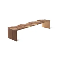 Picture A characteristic wooden bench for the garden or terrace