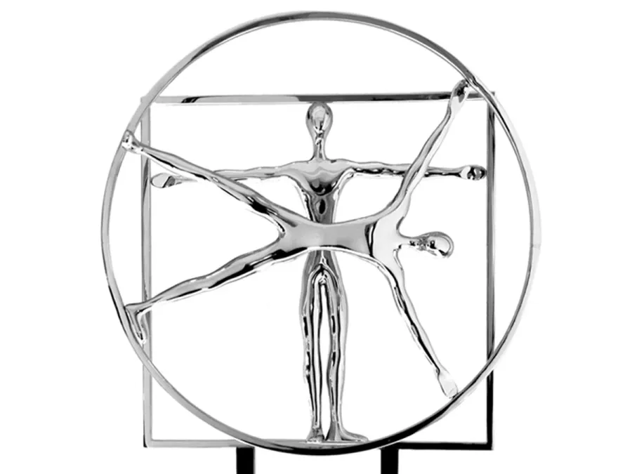 obrazek 3 Modernistyczny Człowiek Witruwiański Da Vinci