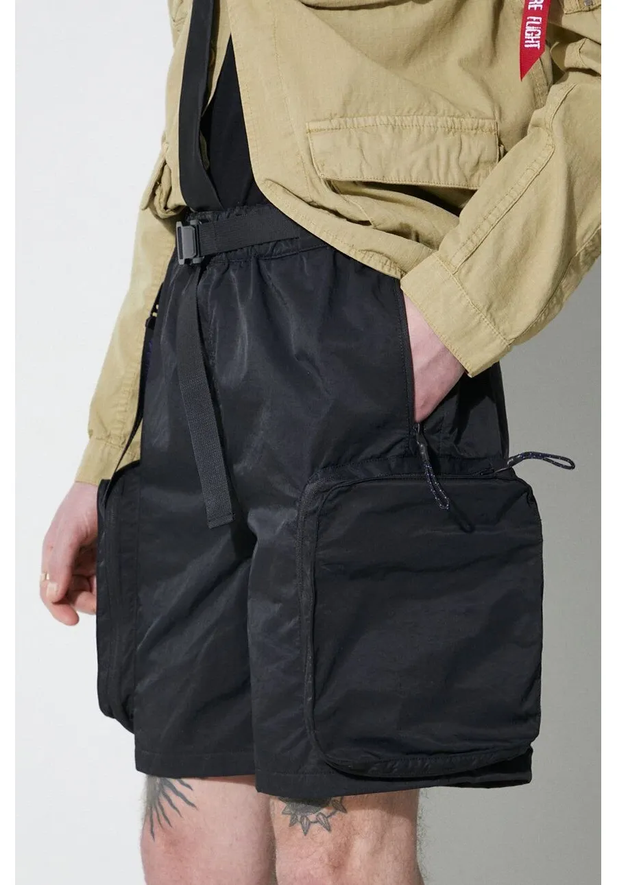 obrazek 1 Alpha Industries szorty Utility UV męskie kolor czarny 146252UV