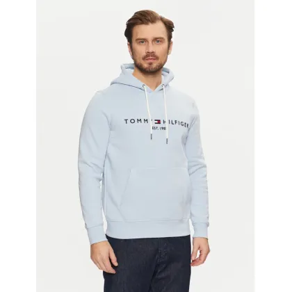 Zdjęcie Tommy Hilfiger Bluza Logo MW0MW11599 Błękitny Regular Fit