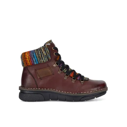 Zdjęcie Rieker Botki 73343-35 Bordowy