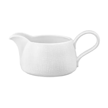 Zdjęcie Biała porcelanowa sosjerka w stylu nowoczesnym - Seltmann Weiden
