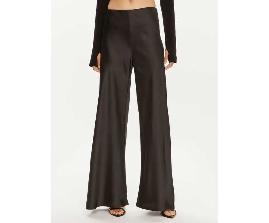 obrazek 1 NORMA KAMALI Spodnie materiałowe ST1247CBA87001 Czarny Regular Fit
