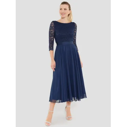 Zdjęcie Swing Sukienka koktajlowa 77761710 Granatowy Regular Fit