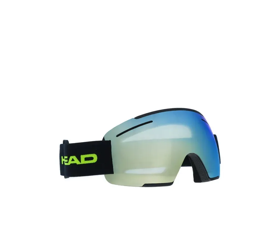 obrazek 1 Head Gogle F-Lyt Lime Black 394744 Żółty