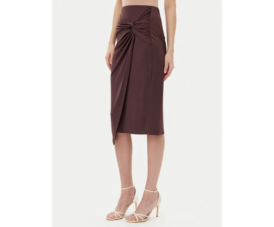 obrazek 1 Rinascimento Spódnica midi CFC0123489003 Brązowy Regular Fit