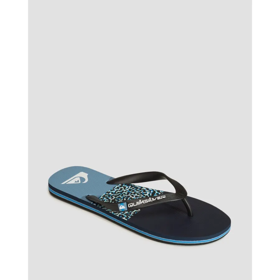 obrazek 1 Granatowo-niebieskie Japonki Męskie Quiksilver Molokai Stripe