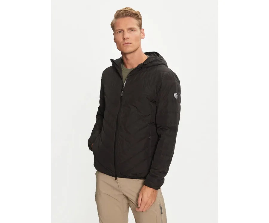 obrazek 1 EA7 Emporio Armani Kurtka puchowa 8NPB14 PNE1Z 1200 Czarny Regular Fit