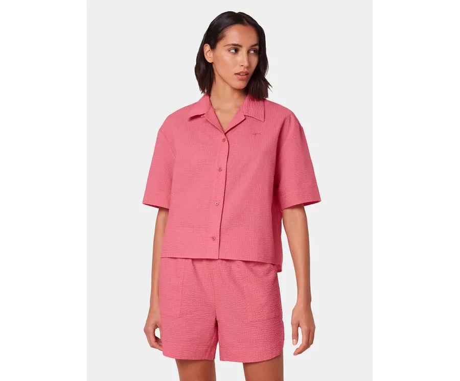 obrazek 1 Triumph Koszulka piżamowa Boyfriend MyWear 10218315 Różowy Relaxed Fit