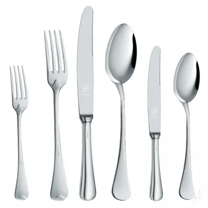 Zdjęcie Elegancki 77-elementowy komplet sztućców w skrzynce - Zaramella Argenti