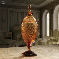 Zdjęcie Włoska luksusowa karafka do luksusowego wnętrza