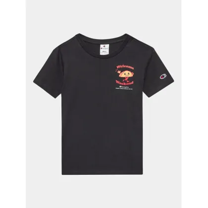 Zdjęcie Champion T-Shirt 306375 Czarny Regular Fit