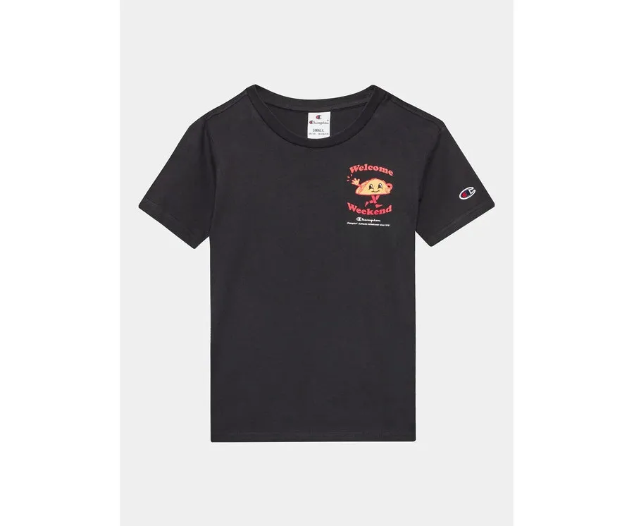 obrazek 1 Champion T-Shirt 306375 Czarny Regular Fit
