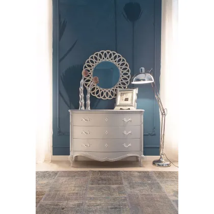 Zdjęcie Luksusowa komoda z 3 szufladami w stylu klasycznym - Stella del Mobile